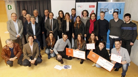 Closing ceremony of the 2015 edition of Yuzz in Girona and presentation of the new edition