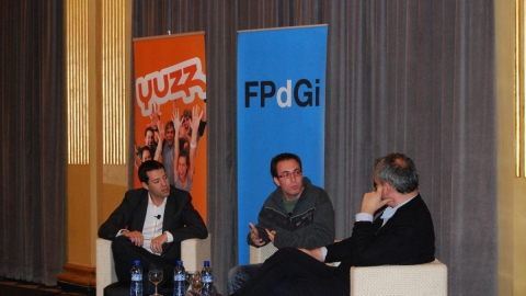 The Prince of Girona Foundation joins the YUZZ program to support the young entrepreneur initiative (Girona, 26 Mar 2012)