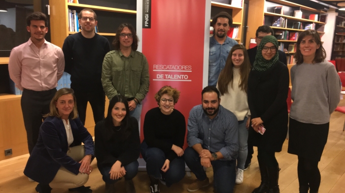 Sesión de mentoring grupal de «Rescatadores de talento». Noviembre 2018