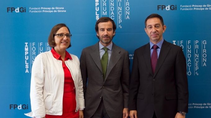 Mònica Margarit, Gonzalo Rodés and Francesc Faluja