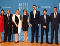 Their Royal Highnesses the Prince and Princess of Asturias and of Girona preside over the 2013 Prince of Girona Foundation Awards ceremony 