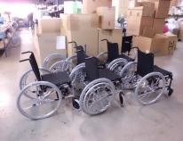 The Prince of Girona Foundation and the GERDD association send a further 250 wheelchairs to Guatemala