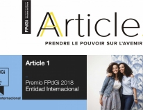 Article 1, from France, 2018 FPdGi International Organisation Award 
