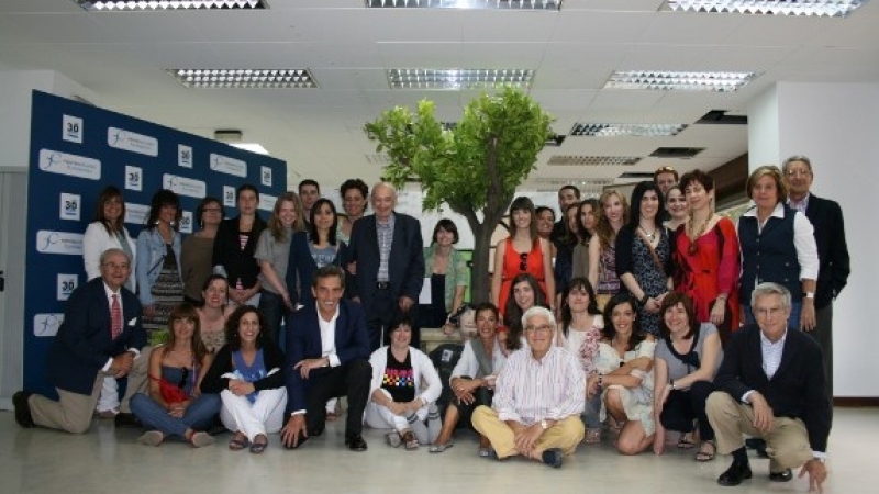 The Novia Salcedo Foundation team, Prince of Girona Foundation Organisation Award